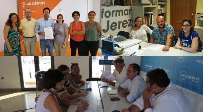 EL COLEGIO DE PERIODISTAS Y LA ASOCIACIÓN DE LA PRENSA EN JEREZ CONTINÚAN LA RONDA DE CONTACTOS PARA LLEVAR EL COMPROMISO POR EL EMPLEO AL PLENO DEL AYUNTAMIENTO